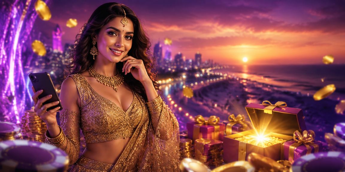 Indian player enjoying deposit bonus during casino play