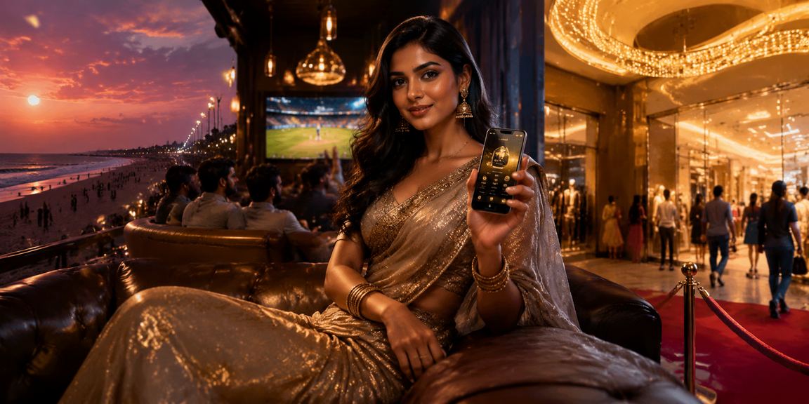 Indian player logging in for cricket betting safely on mobile